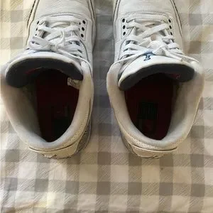 Jordan 3 Unc (Authentic) I have the receipt on goat for proof and send me prices Shoes | Jordan 3 Unc Authentic I Have The Receipt On Goat  main image 2